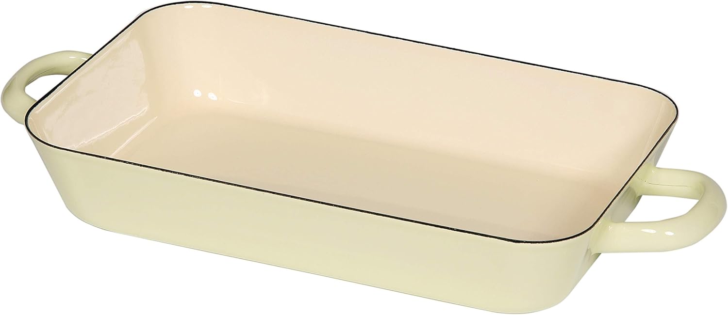 Bratpfanne 29/18, CLASSIC - BUNT/PASTELL, Farbe Gelb, Maße 29 x 18 cm, Höhe 5.2 cm, Emaille, Induktion Bratpfanne 29/18, CLASSIC - BUNT/PASTELL, Farbe Gelb, Maße 29 x 18 cm, Höhe 5.2 cm, Emaille, Induktion